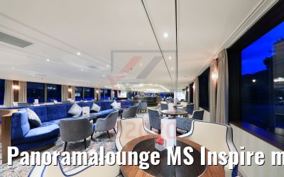 Panoramalounge MS Inspire mit Seitenbeleuchtung