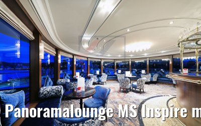Panoramalounge MS Inspire mit Seitenbeleuchtung