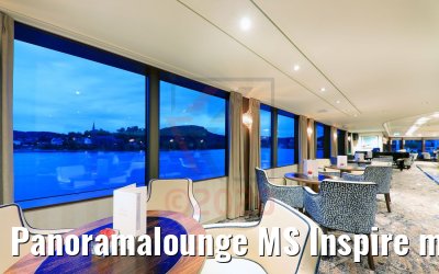 Panoramalounge MS Inspire mit Seitenbeleuchtung