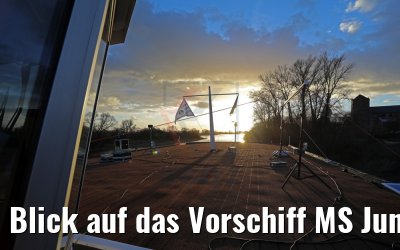 Blick auf das Vorschiff MS Junker Joerg