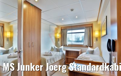 MS Junker Joerg Standardkabine Backbordseite