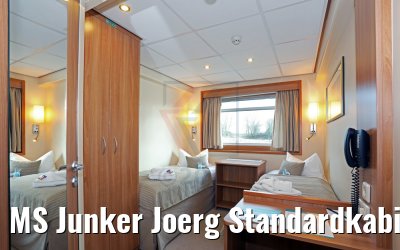 MS Junker Joerg Standardkabine Backbordseite