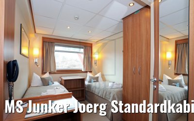 MS Junker Joerg Standardkabinen Steuerbordseite