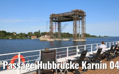 Passage Hubbrücke Karnin 04.08.2020