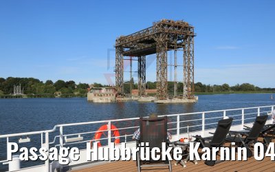 Passage Hubbrücke Karnin 04.08.2020