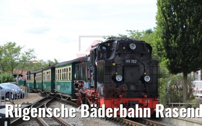 Rügensche Bäderbahn Rasender Roland 03.08.2020