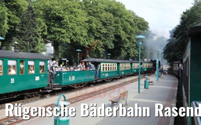 Rügensche Bäderbahn Rasender Roland 03.08.2020