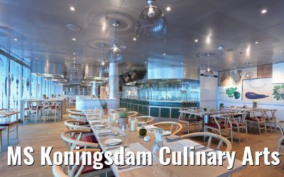 MS Koningsdam Culinary Arts Center