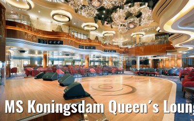 MS Koningsdam Queen´s Lounge lower level