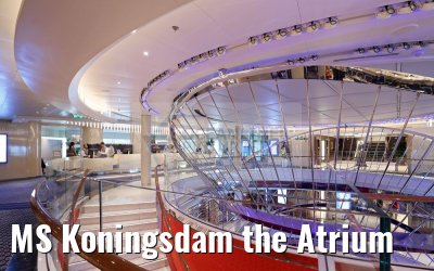 MS Koningsdam the Atrium