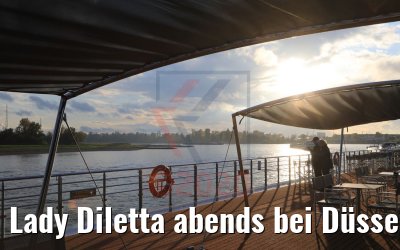 Lady Diletta abends bei Düsseldorf 23.10.2020