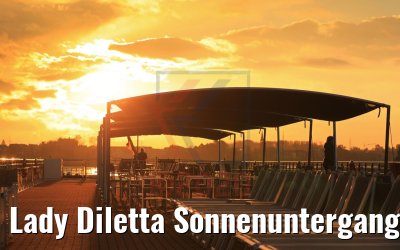 Lady Diletta Sonnenuntergang bei Düsseldorf 23.10.2020