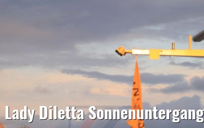 Lady Diletta Sonnenuntergang bei Düsseldorf 23.10.2020