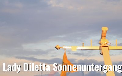 Lady Diletta Sonnenuntergang bei Düsseldorf 23.10.2020