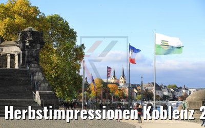 Herbstimpressionen Koblenz 24.10.2020