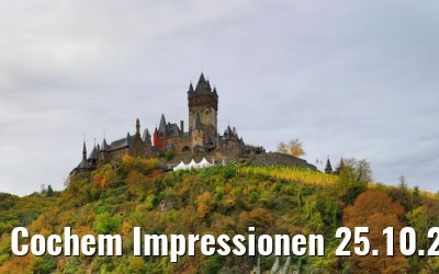 Cochem Impressionen 25.10.2020