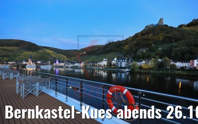 Bernkastel-Kues abends 26.10.2020