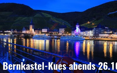 Bernkastel-Kues abends 26.10.2020