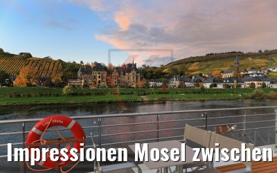 Impressionen Mosel zwischen Trier und Bernkastel 26.10.2020