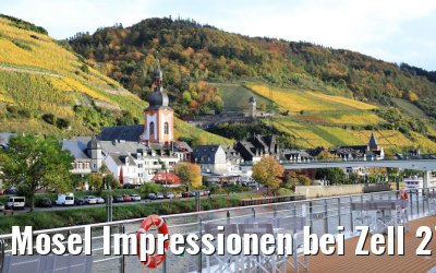 Mosel Impressionen bei Zell 27.10.2020