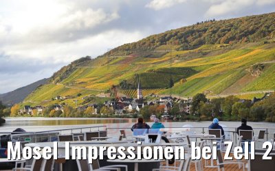 Mosel Impressionen bei Zell 27.10.2020