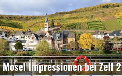 Mosel Impressionen bei Zell 27.10.2020