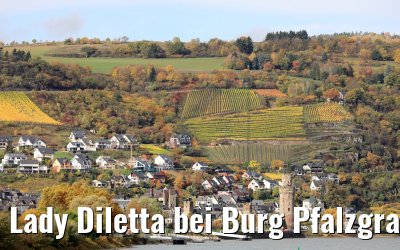 Lady Diletta bei Burg Pfalzgrafenstein 28.10.2020