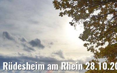 Rüdesheim am Rhein 28.10.2020