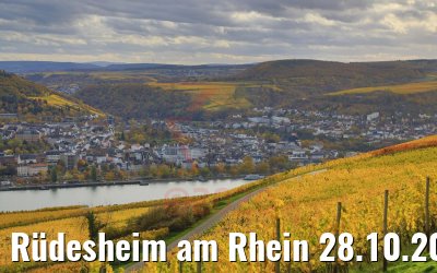Rüdesheim am Rhein 28.10.2020