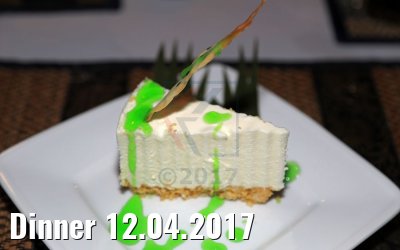 Dinner 12.04.2017