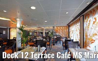Deck 12 Terrace Café MS Marina