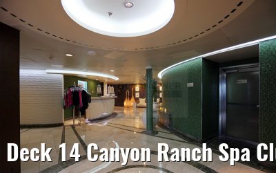 Deck 14 Canyon Ranch Spa Club MS Marina