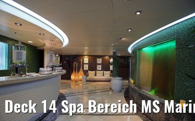 Deck 14 Spa Bereich MS Marina