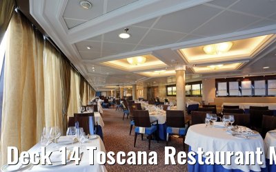 Deck 14 Toscana Restaurant MS Marina