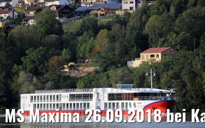 MS Maxima 26.09.2018 bei Kasten