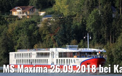 MS Maxima 26.09.2018 bei Kasten