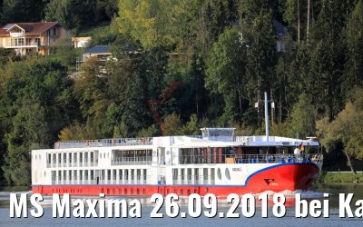 MS Maxima 26.09.2018 bei Kasten