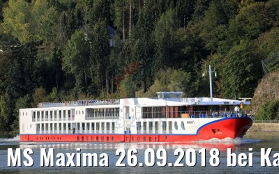 MS Maxima 26.09.2018 bei Kasten