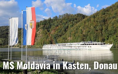 MS Moldavia in Kasten, Donau 25.09.2018