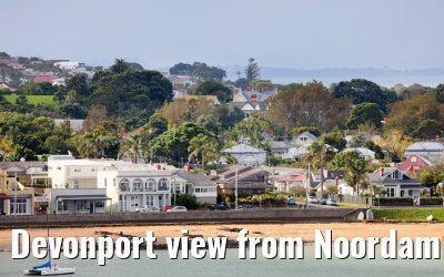 Devonport view from Noordam