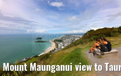 Mount Maunganui view to Tauranga