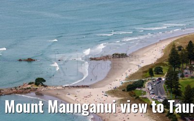 Mount Maunganui view to Tauranga