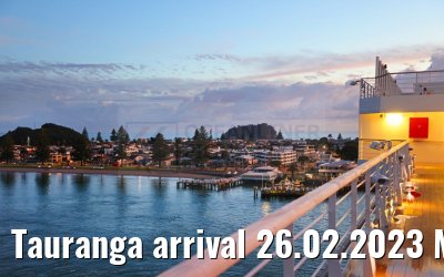 Tauranga arrival 26.02.2023 MS Noordam