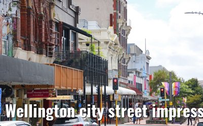 Wellington city street impressions