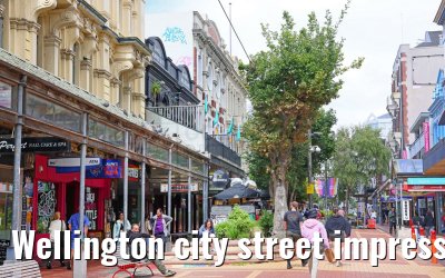 Wellington city street impressions