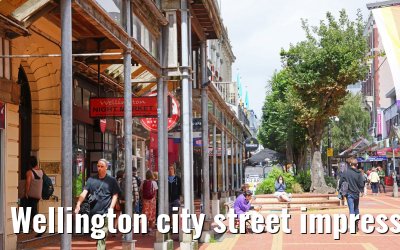 Wellington city street impressions