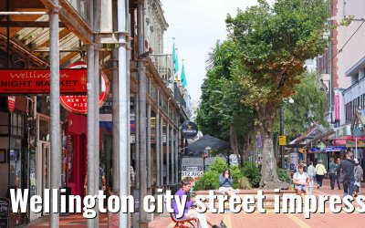 Wellington city street impressions