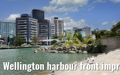Wellington harbour front impressions