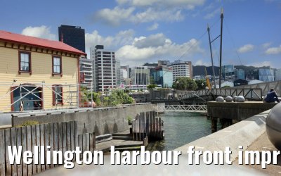 Wellington harbour front impressions