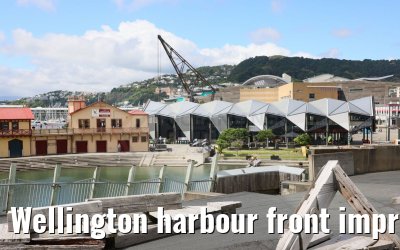 Wellington harbour front impressions